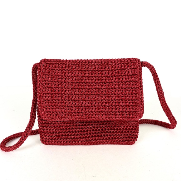 The Sak Handbags - The Sak Red Bag Shoulder Crossbody Crocheted